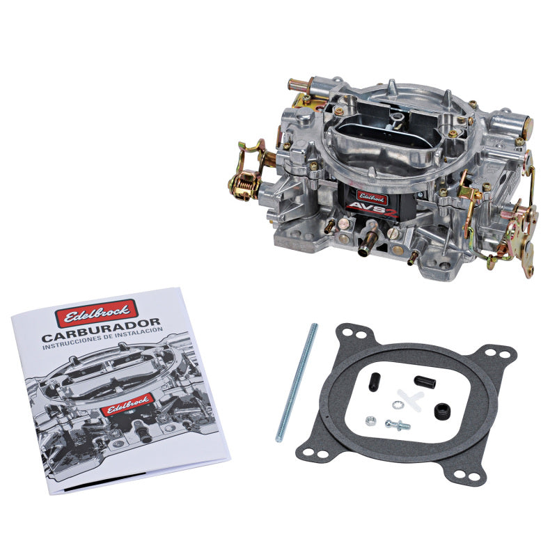 Load image into Gallery viewer, Edelbrock Carburetor Thunder Series 4-Barrel 800 CFM Manual Choke Calibration Satin Finish
