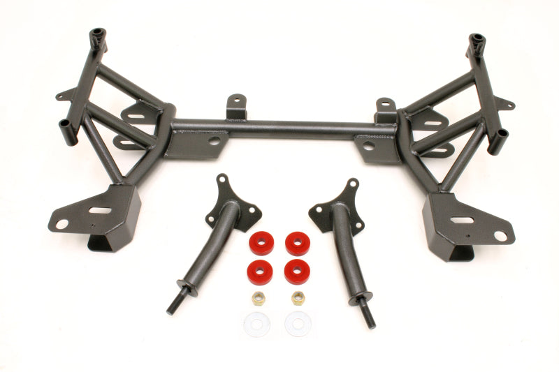 Load image into Gallery viewer, BMR 93-02 F-Body K-Member w/ SBC/BBC Motor Mounts and STD. Rack Mounts - Black Hammertone
