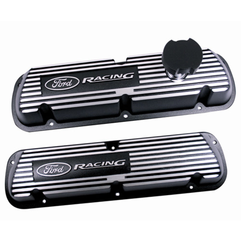 Load image into Gallery viewer, Ford Racing Black Satin Valve Covers Racing EFI
