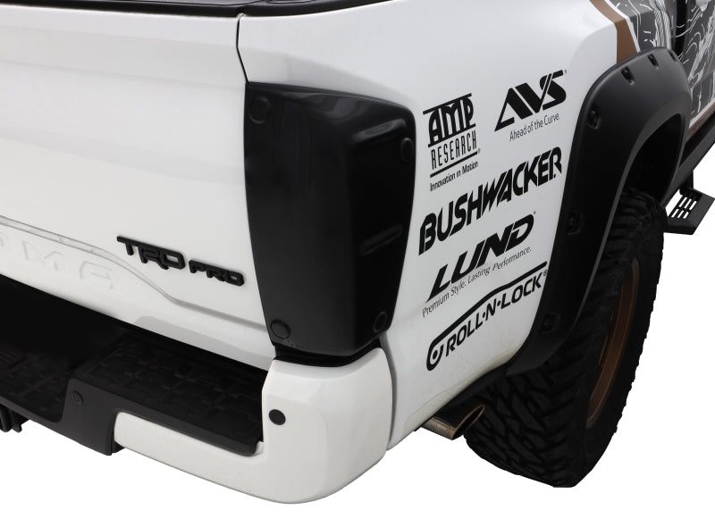 Load image into Gallery viewer, AVS 16-18 Toyota Tacoma Tail Shades Tail Light Covers - Smoke
