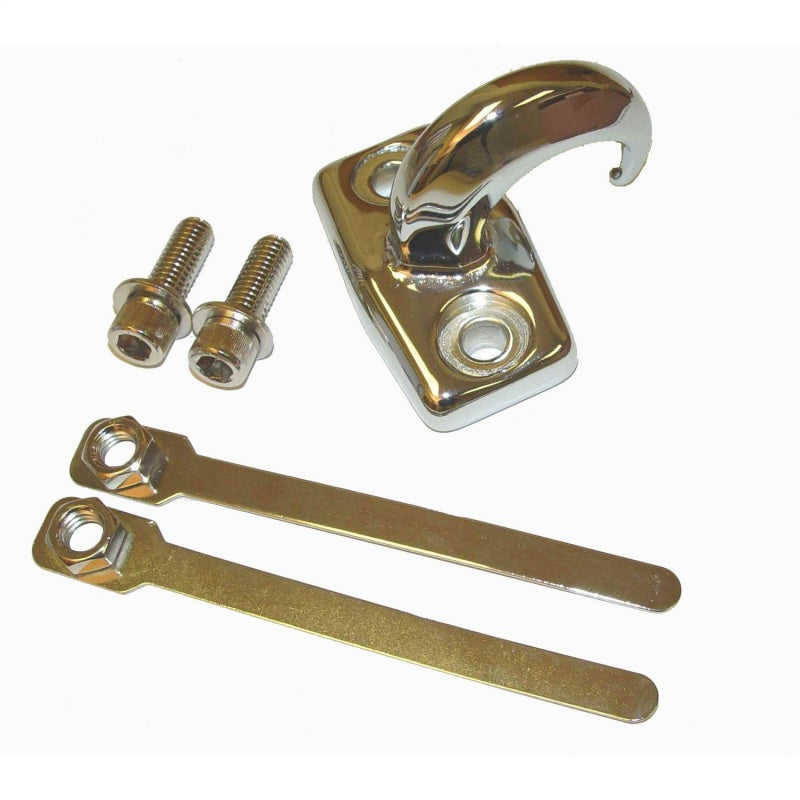 Load image into Gallery viewer, Rugged Ridge Chrome Rear Tow Hook 97-06 Jeep Wrangler
