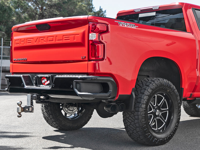 Load image into Gallery viewer, aFe Vulcan Series 3in 304SS Exhaust Cat-Back w/Blk Tip 2019 GM Silverado/Sierra 1500 V6-4.3L/V8-5.3L
