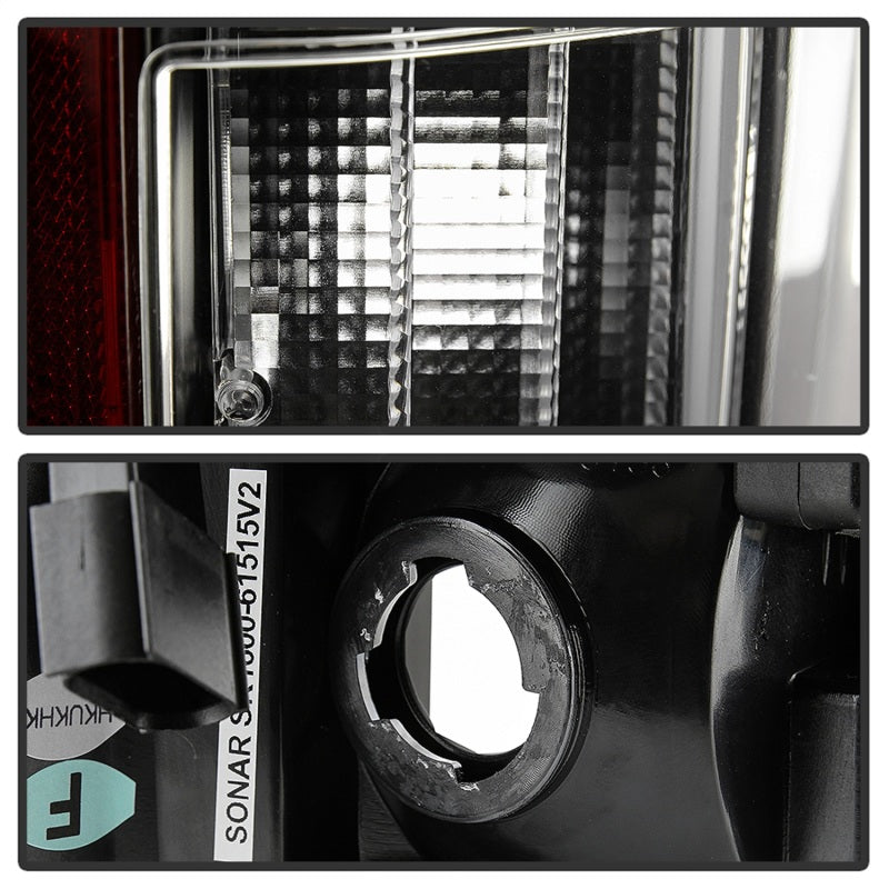 Load image into Gallery viewer, Spyder Ford F150 15-17 Light Bar LED Tail Lights (Not Compatible w/ Rear Blind Spot) - Black
