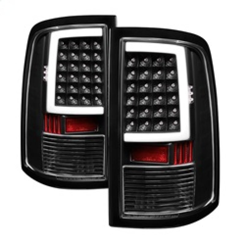 Load image into Gallery viewer, xTune 09-18 Dodge Ram 1500 (Incandescent Model) LED Tail Lights - Blk (ALT-ON-DR09-LBLED-BK)

