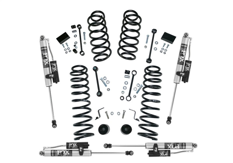 Load image into Gallery viewer, Superlift 18-22 Jeep Wrangler JLU (NO Mojave) 4WD 2.5in Dual Rate Coil Lift Kit w/Fox 2.0 Res Shocks
