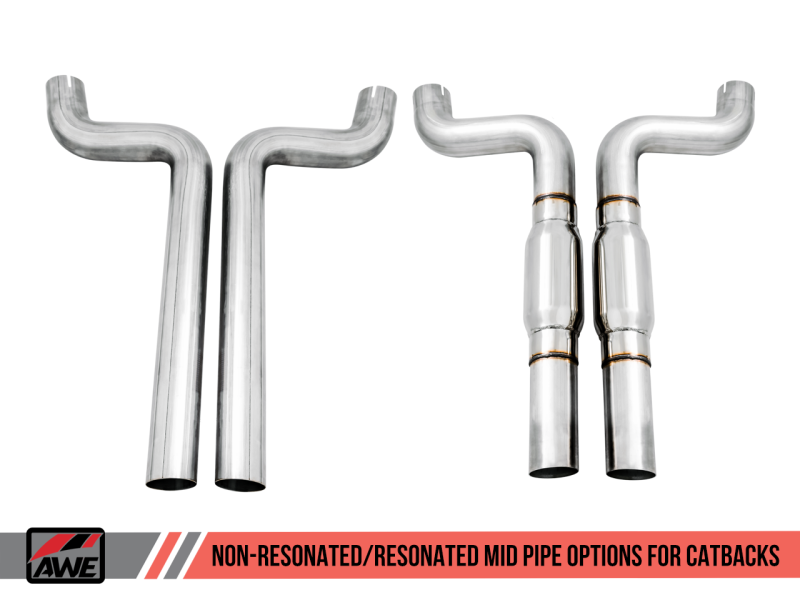 Load image into Gallery viewer, AWE Tuning 16-19 Chevy Camaro SS Non-Resonated Conversion Kit
