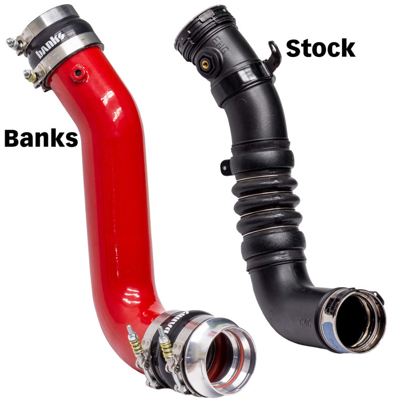 Load image into Gallery viewer, Banks Power 17-19 Chevy/GMC 2500HD/3500HD Diesel 6.6L Boost Tube Upgrade Kit - Red
