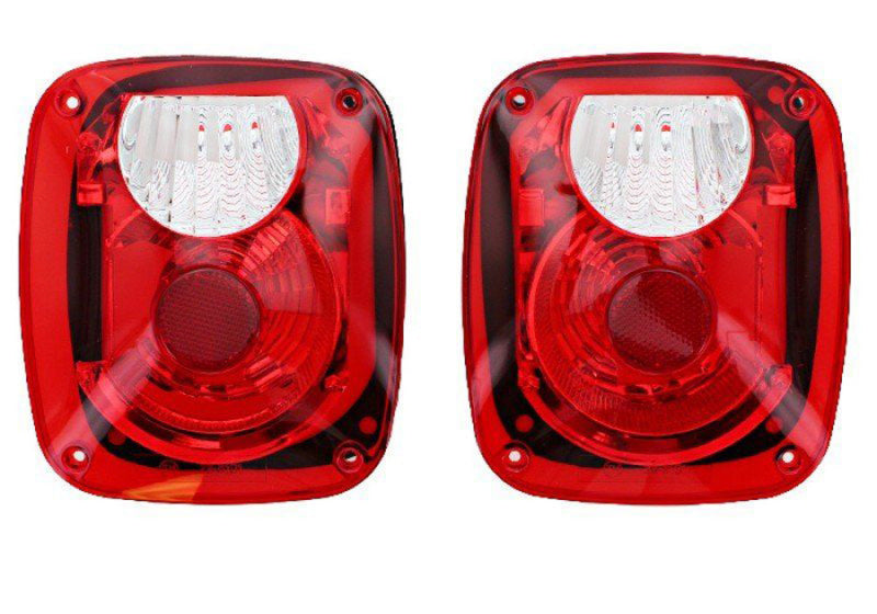 Load image into Gallery viewer, Rampage 1976-1983 Jeep CJ5 Taillight Conversion Kit - Brite
