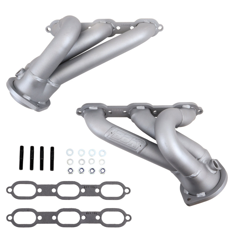 Load image into Gallery viewer, BBK 06-10 Dodge Charger / Chrysler 300 3.5L V6 1-5/8 Shorty Tuned Length Headers - Titanium Ceramic
