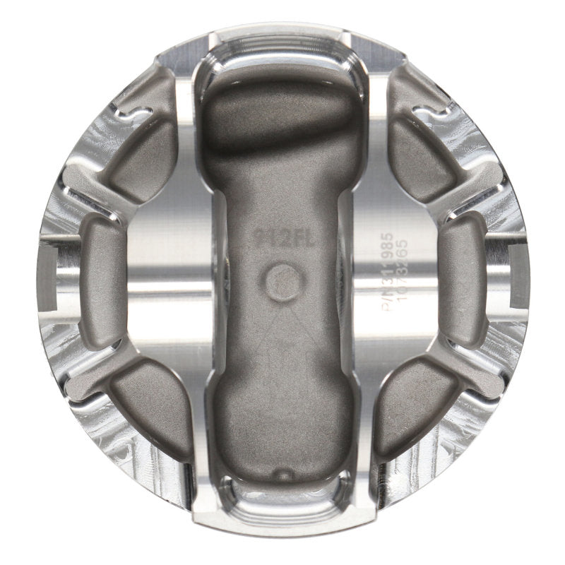 Load image into Gallery viewer, JE Pistons LS ASYM FT Set of 8 Pistons - 4.075 Bore -5cc Dome Volume 0.927 Pin Diameter
