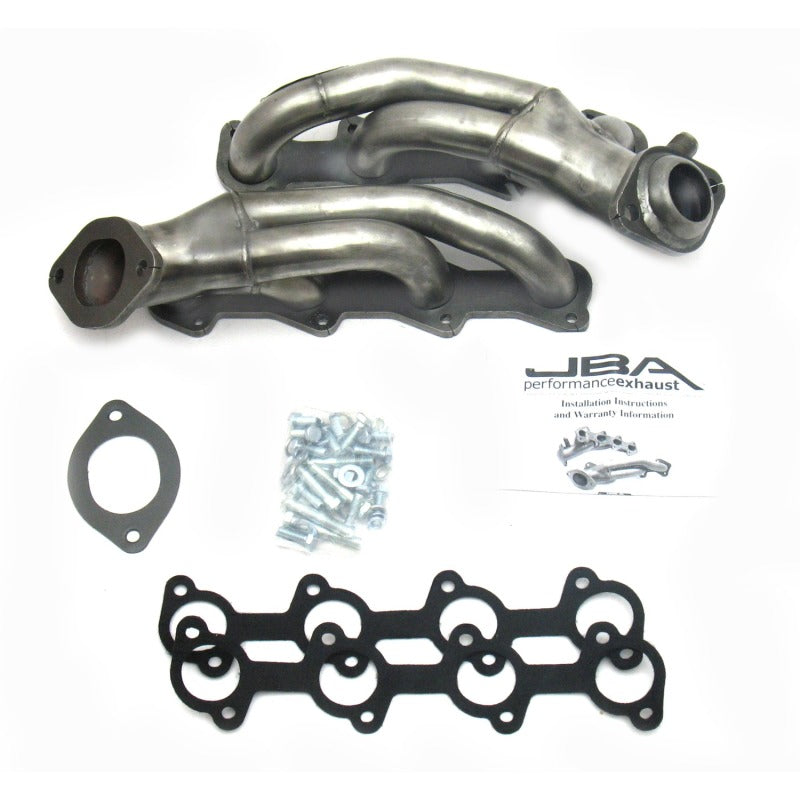 Load image into Gallery viewer, JBA 05-10 MUSTANG V6 1/2in Header Shorty Stainless Steel
