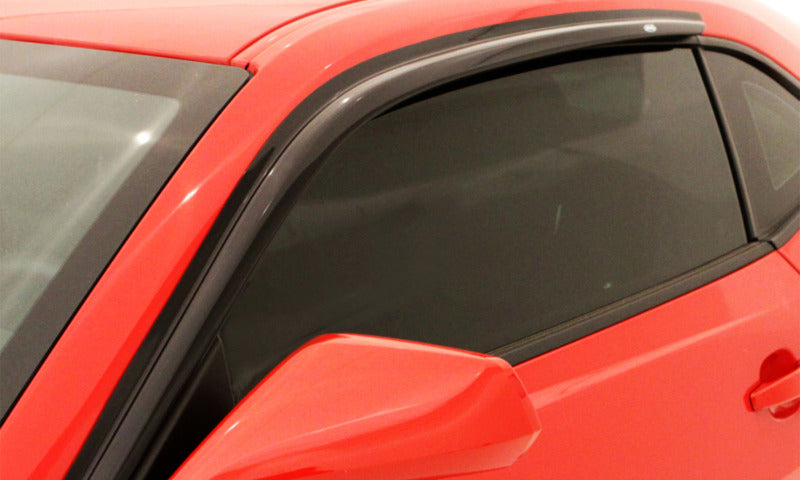 Load image into Gallery viewer, AVS 12-14 Ford Mustang Ventvisor Outside Mount Window Deflectors 2pc - Smoke
