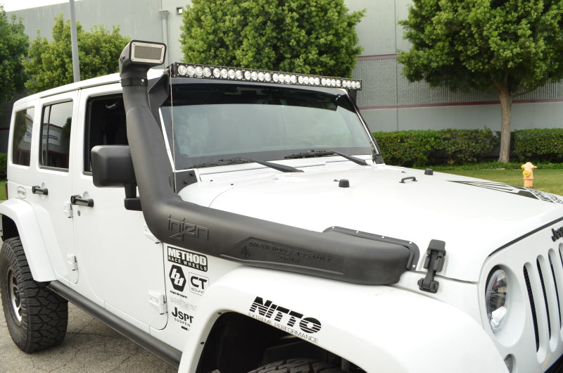 Load image into Gallery viewer, Injen 07-18 Jeep Wrangler (JK) 3.6L V6 Deep Water Crossing Snorkel for Evolution Intake
