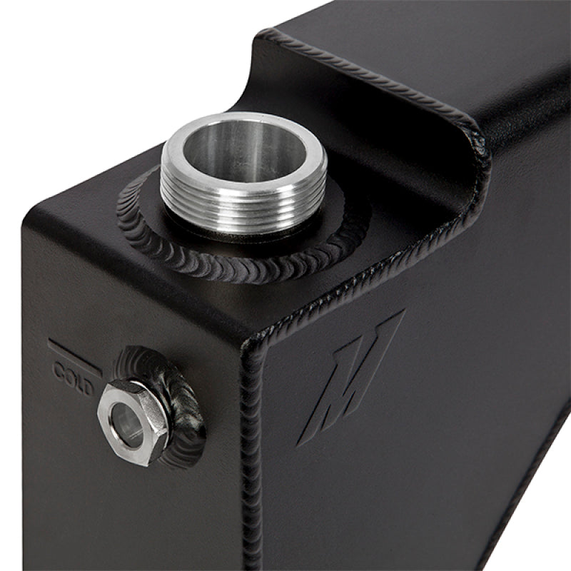 Load image into Gallery viewer, Mishimoto 99-03 Ford 7.3L Powerstroke Aluminum Degas Tank - Micro-Wrinkle Black
