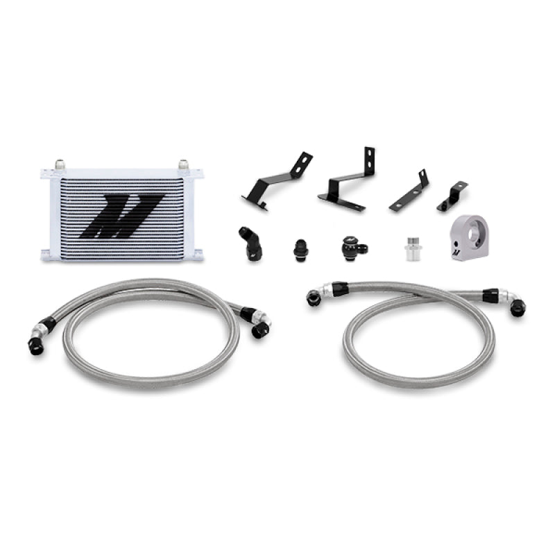 Load image into Gallery viewer, Mishimoto 2016+ Chevy Camaro Oil Cooler Kit - Silver
