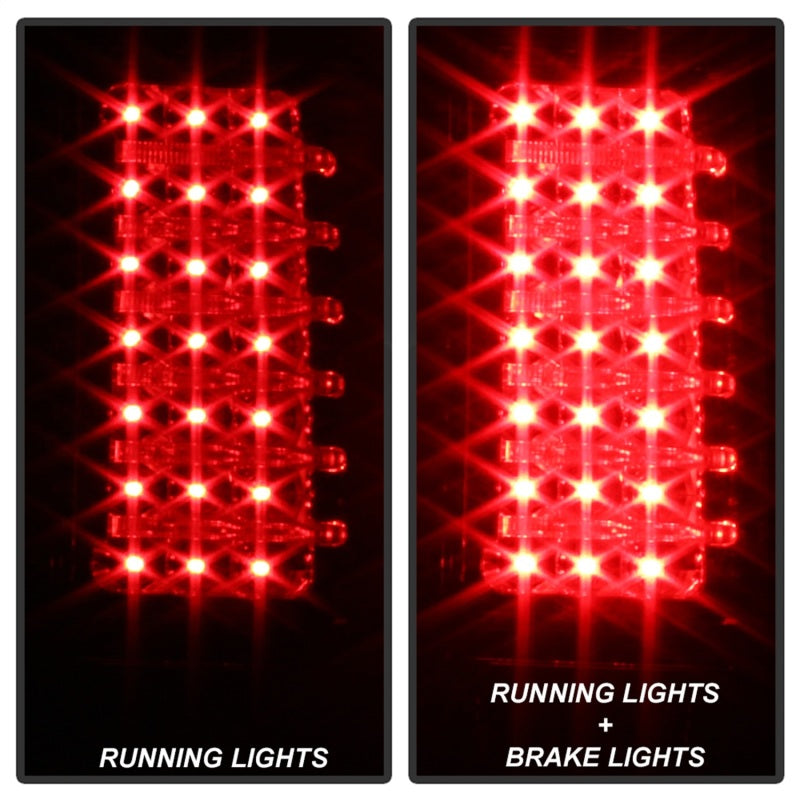 Load image into Gallery viewer, xTune Hummer H3 06-09 ( Non H3T ) LED Tail Lights Smoke ALT-ON-HH306-LED-SM
