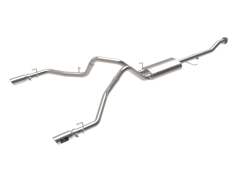 Load image into Gallery viewer, aFe Vulcan Series 3in 304SS Cat-Back w/ Polished Tips 15-20 Ford F-150 V6 2.7L/35L(tt) / V8 5.0L
