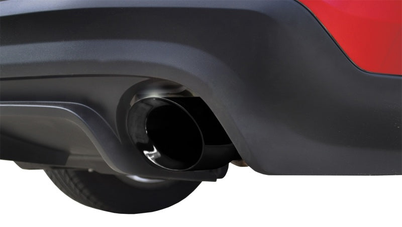 Load image into Gallery viewer, Corsa 2011-2014 Ford Mustang 3.7L V6 Black Sport Axle-Back Dual Rear Exhaust
