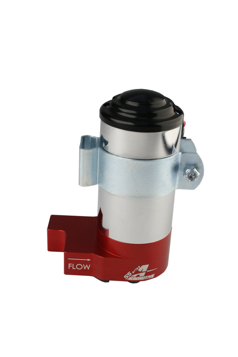 Load image into Gallery viewer, Aeromotive SS Series Billet (14 PSI) Carbureted Fuel Pump w/AN-8 Inlet and Outlet Ports
