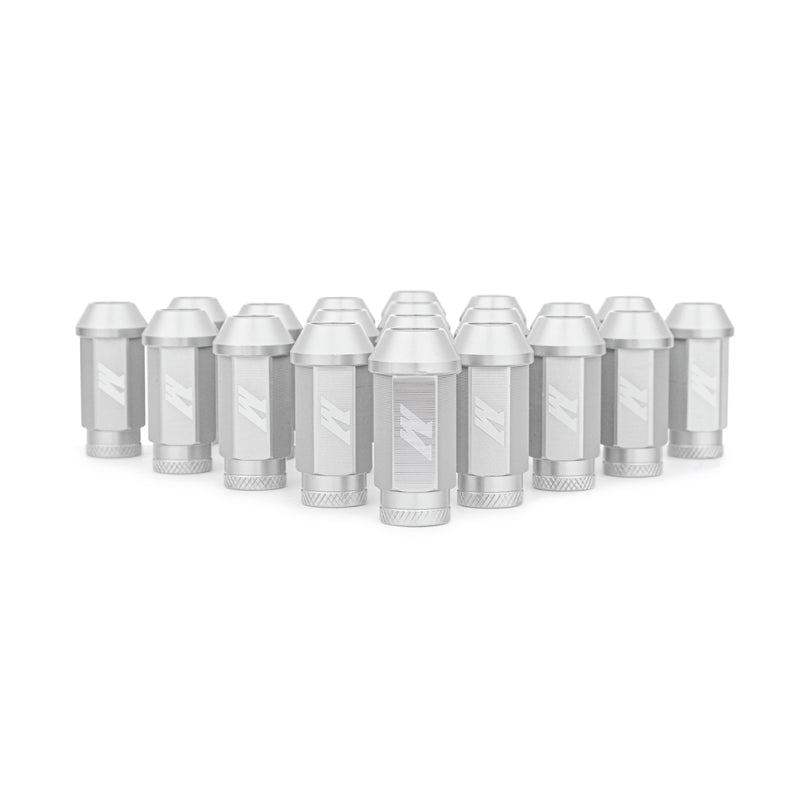 Load image into Gallery viewer, Mishimoto Aluminum Locking Lug Nuts 1/2 X 20 23pc Set Silver
