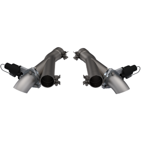 2012-2022 Jeep Grand Cherokee SRT Trackhawk Dodge Durango SRT QTP Aggressor Cutout Pipes