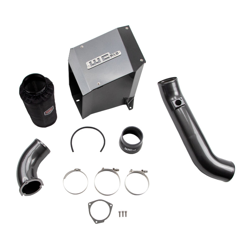 Load image into Gallery viewer, Wehrli 01-04 Duramax LB7 4in Intake Kit with Air Box Stage 2 - Gloss Black
