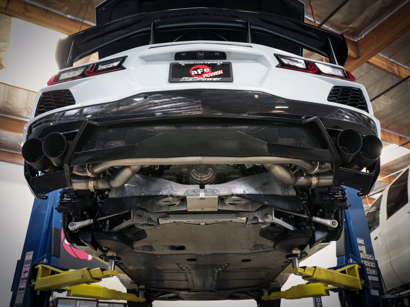 Load image into Gallery viewer, AFe MACH Force-Xp 304 Stainless Steel Cat-Back Exhaust Polished 2020 Chevrolet Corvette C8
