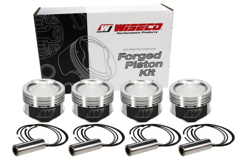 Load image into Gallery viewer, Wiseco Volkswagen ABF 2.0L 16V Golf/Ibiza/A4/Octavia 10.5:1 CR 83mm Bore .020 Oversize Piston Set

