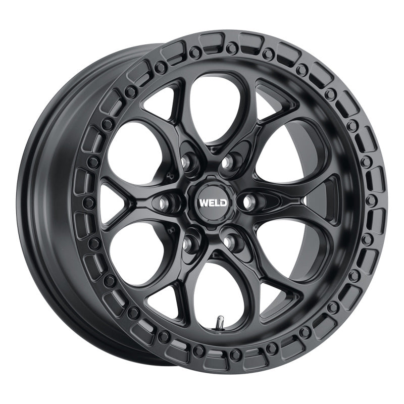 Load image into Gallery viewer, Weld Off-Road Ledge Six W108 20x9 / 6x139.7 BP / 5 In BS Satin Black Wheel
