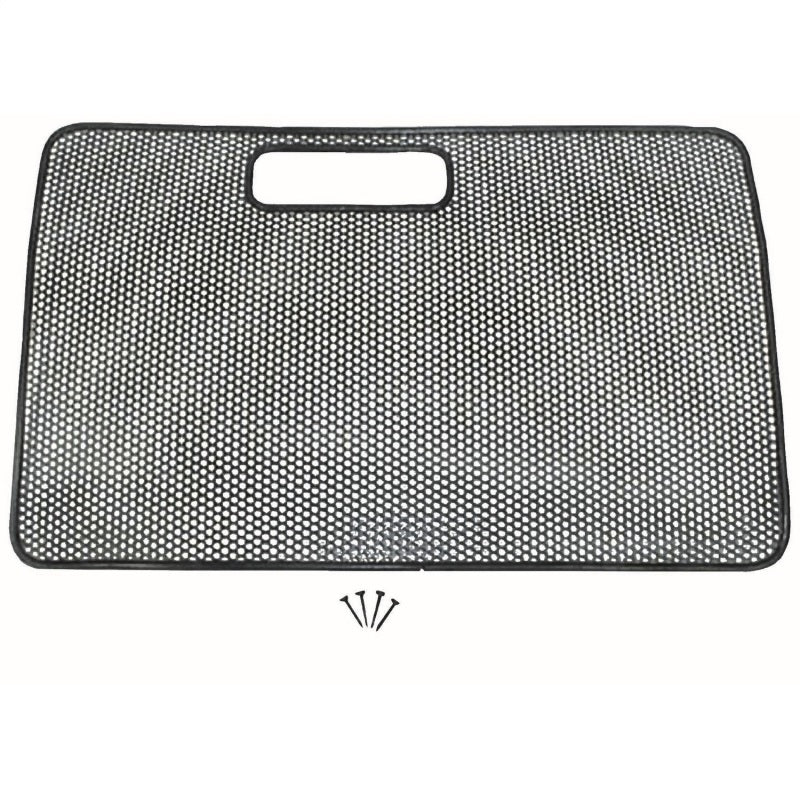 Load image into Gallery viewer, Rugged Ridge 97-06 Jeep Wrangler TJ Black Radiator Bug Shield
