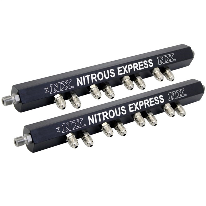 Load image into Gallery viewer, Nitrous Express Distribution Rail Kit (Single Hole Rails)
