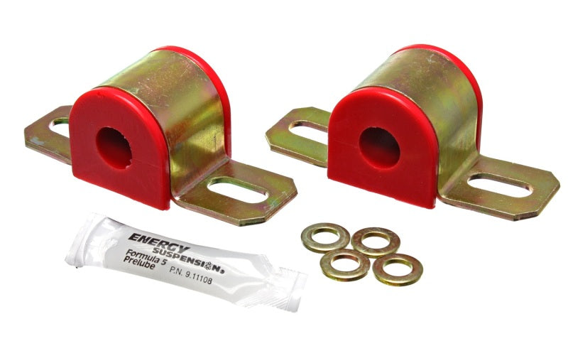 Load image into Gallery viewer, Energy Suspension 92-95 Honda Civic/CRX Red 22mm Front Sway Bar Bushings
