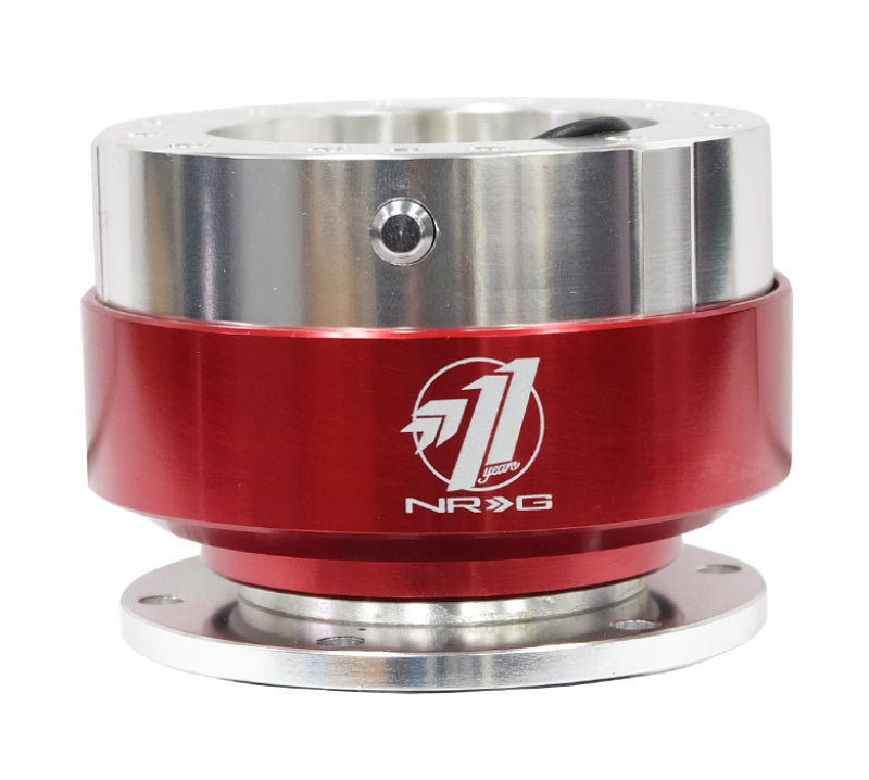 Load image into Gallery viewer, NRG Quick Release - Silver Body/ Red Chrome Ring

