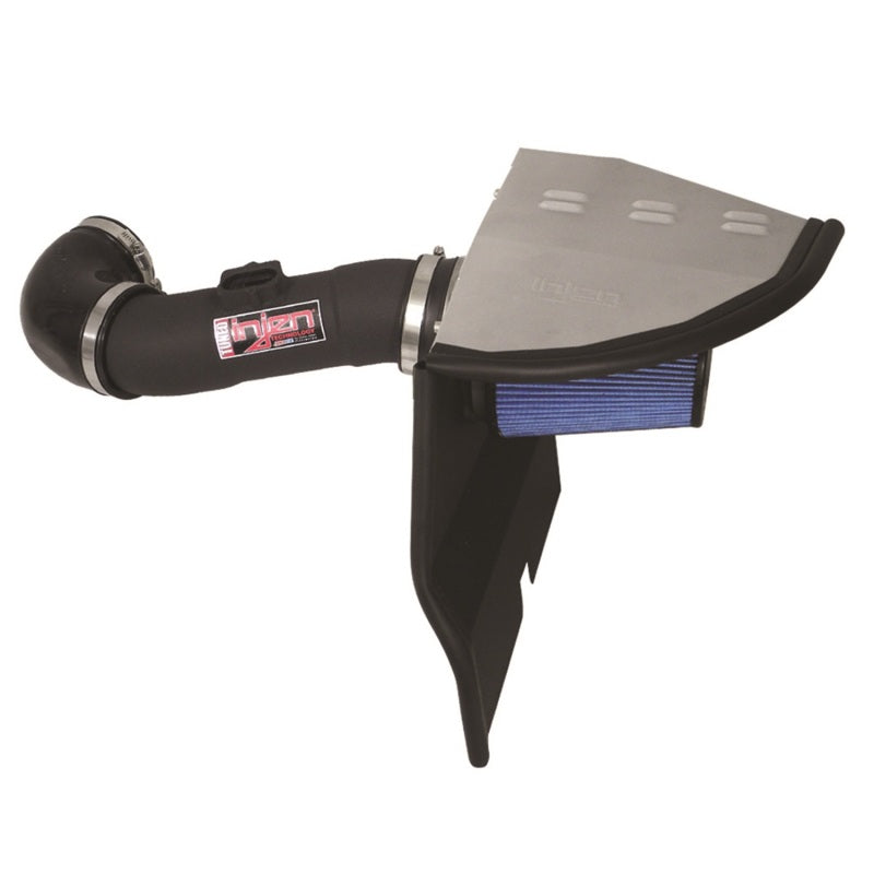 Load image into Gallery viewer, Injen 10 Camaro 3.6L V6 Wrinkle Black Power-Flow Short Ram Air Intake System
