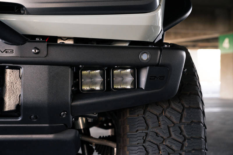 Load image into Gallery viewer, DV8 Offroad 21-22 Ford Bronco Factory Bumper Pocket Light Mount (Pair) 3in LED Pod Lights
