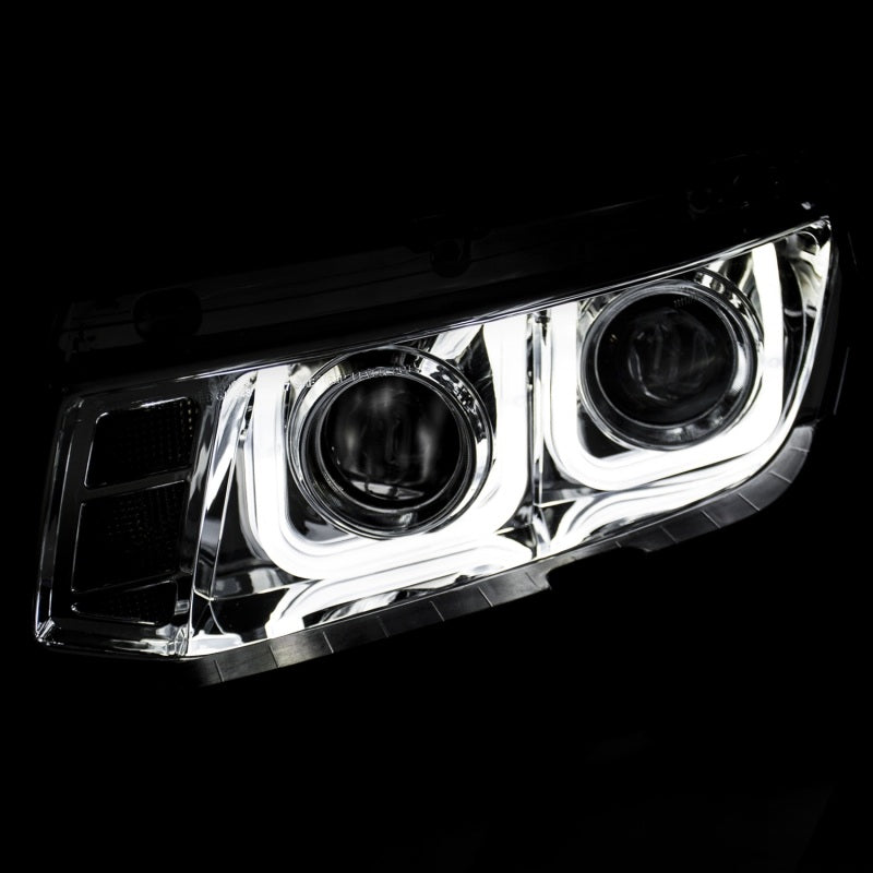 Load image into Gallery viewer, ANZO 2014-2015 Chevrolet Camaro Projector Headlights w/ U-Bar Chrome
