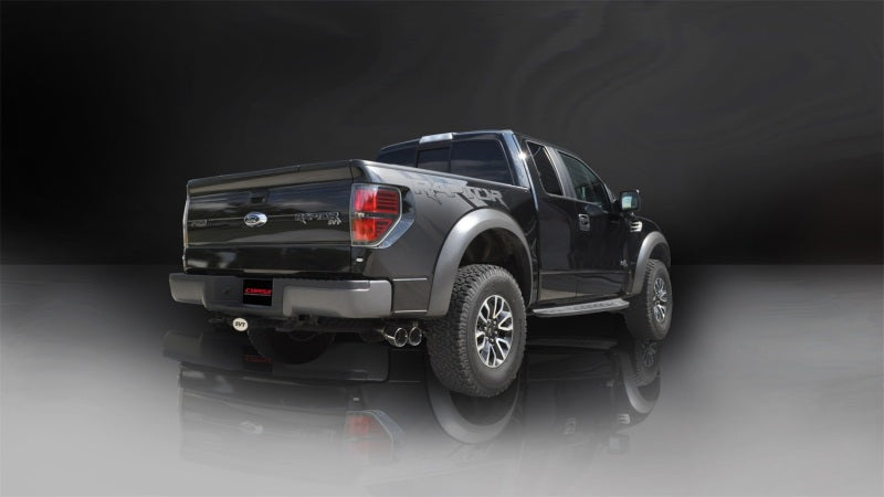 Load image into Gallery viewer, Corsa 2011-2014 Ford F-150 Raptor 6.2L V8 133in Wheelbase Polished Xtreme Cat-Back Exhaust
