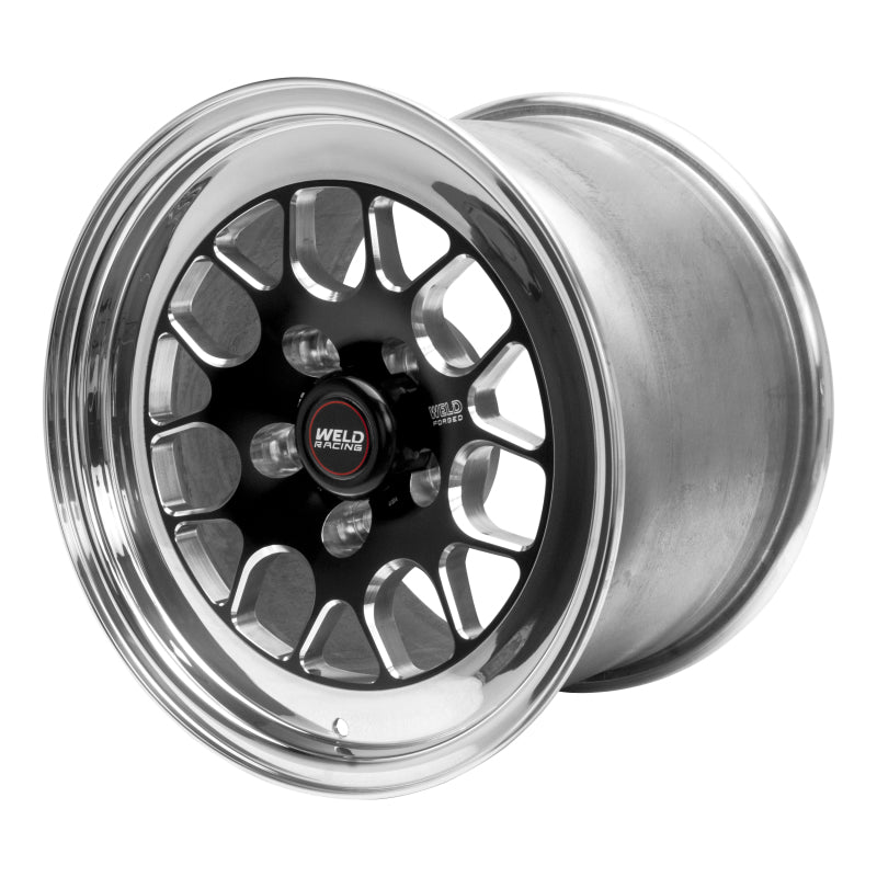 Load image into Gallery viewer, Weld S77 15x14.33 / 5x4.75 BP / 6.5in. BS Black Wheel (Medium Pad) - Non-Beadlock
