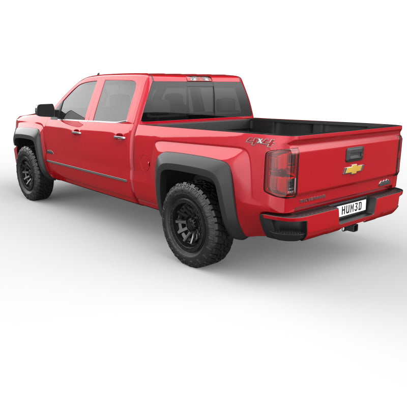 Load image into Gallery viewer, EGR 14-18 Chevrolet Silverado 1500 Baseline Standard Style Fender Flares Set Of 4
