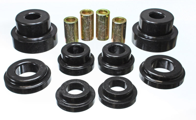 Load image into Gallery viewer, Energy Suspension 10 Chevy Camaro Black Rear Sub-Frame Mount Replacement Bushing Set
