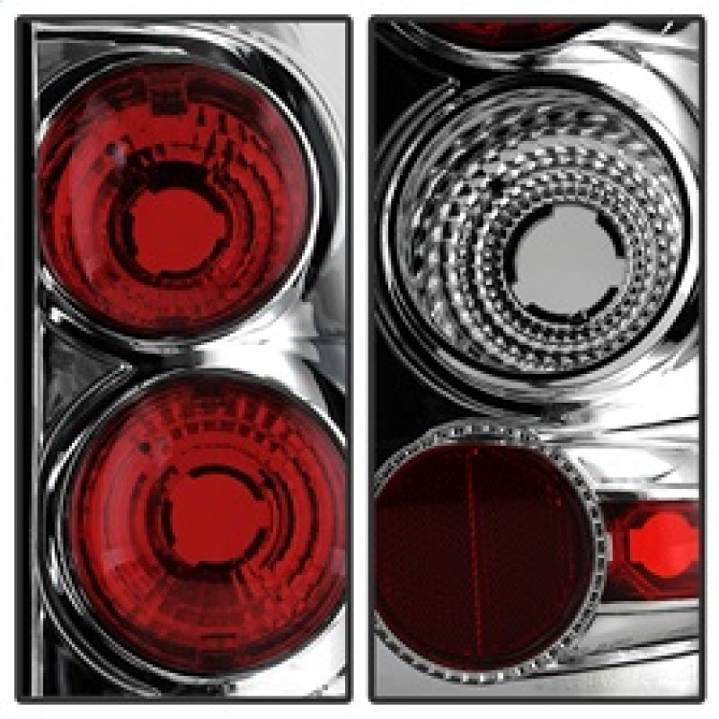 Load image into Gallery viewer, Spyder Chevy Silverado 1500 03-06 (Does Not Fit Stepside)Euro Style Tail Lights Chrm ALT-YD-CS03-C
