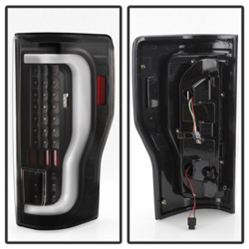 Load image into Gallery viewer, xTune 17-18 Ford F-250 Super Duty (Excl LED Models) LED Tail Lights - Black (ALT-ON-FS17-LBLED-BK)

