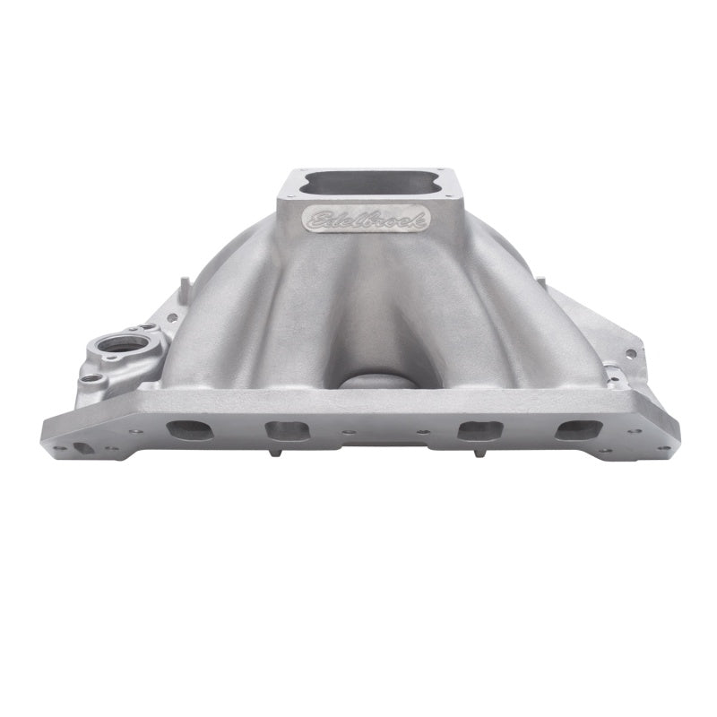 Load image into Gallery viewer, Edelbrock Manifold Big Victor II BBC w/ Edelbrock Profiler or Dart Big Chief Heads Dominator Flange
