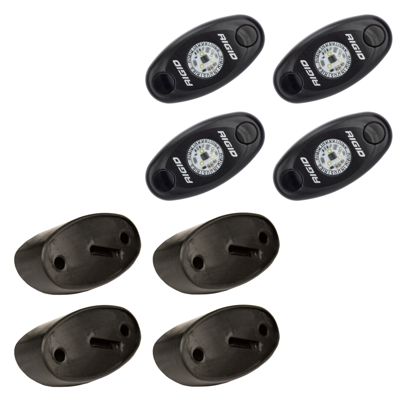 Load image into Gallery viewer, Rigid Industries Rock Light Kit- Red (4 lights)

