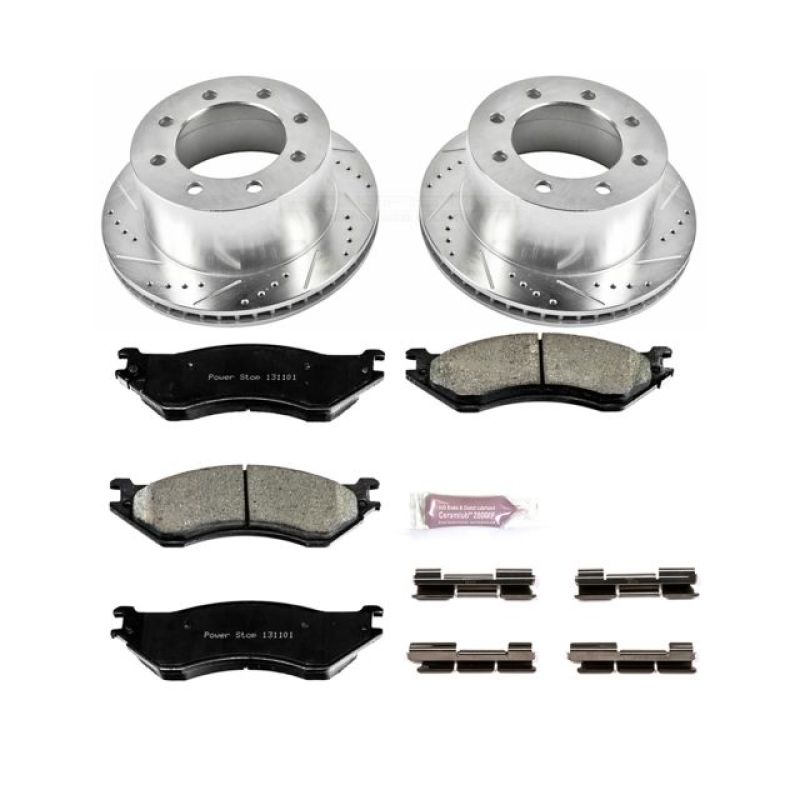 Load image into Gallery viewer, Power Stop 01-02 Dodge Ram 2500 Rear Z23 Evolution Sport Brake Kit
