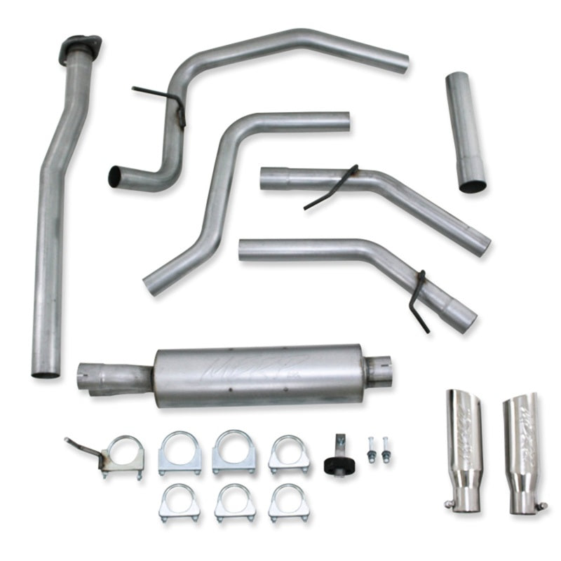 Load image into Gallery viewer, MBRP 11-12 Ford F-150 V6 Ecoboost Alum 2.5in Cat Back Dual Rear Exit Exhaust System
