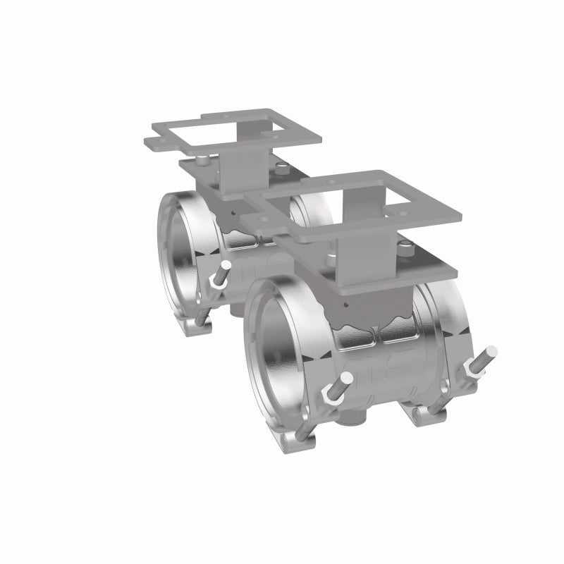 Load image into Gallery viewer, MagnaFlow 2018 Ford Mustang V8-5.0LGAS Exhaust Acc - 2.5in ID/OD - 304SS - Integrated V-Band Flanges
