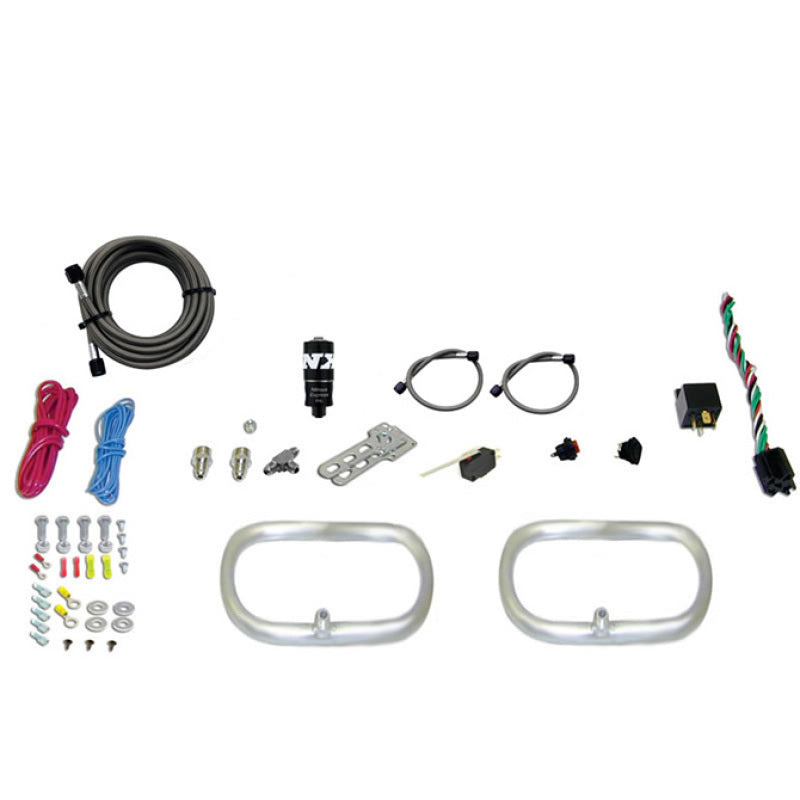 Load image into Gallery viewer, Nitrous Express Dual Ntercooler Ring System (2 - 6 x 6 Rings) w/o Bottle
