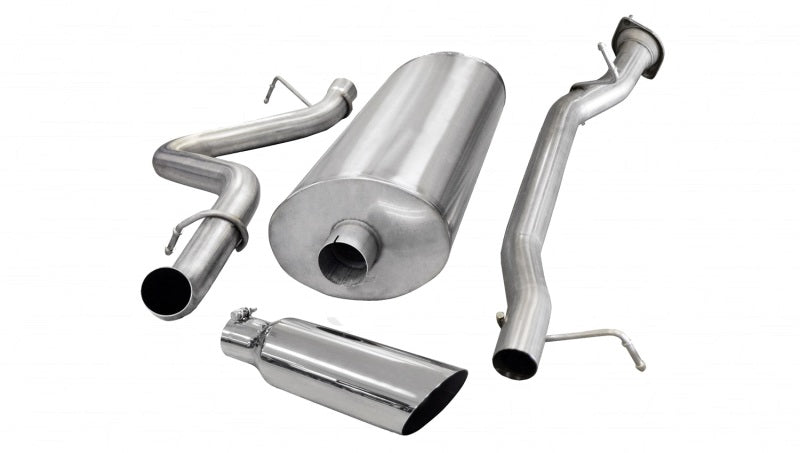 Load image into Gallery viewer, Corsa/dB 07-10 Chevrolet Silverado Ext. Cab/Long Bed 2500 6.0L V8 Polished Sport Cat-Back Exhaust
