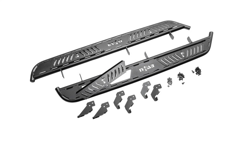 Load image into Gallery viewer, N-FAB 2021 Ford Bronco 4 Door Roan Running Boards - Textured Black
